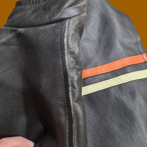 Interstate Leather Motorcycle Jacket - Picture 6 of 6